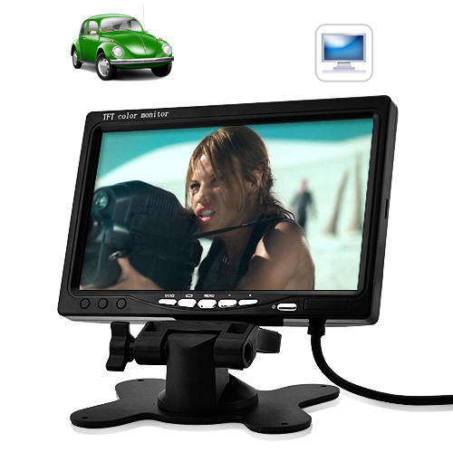 7 Inch HD LCD monitor - In-Car Headrest or Stand - C79