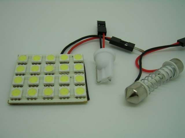 12V 20 SMD 5050 PCB LED Car Interior Dome Light