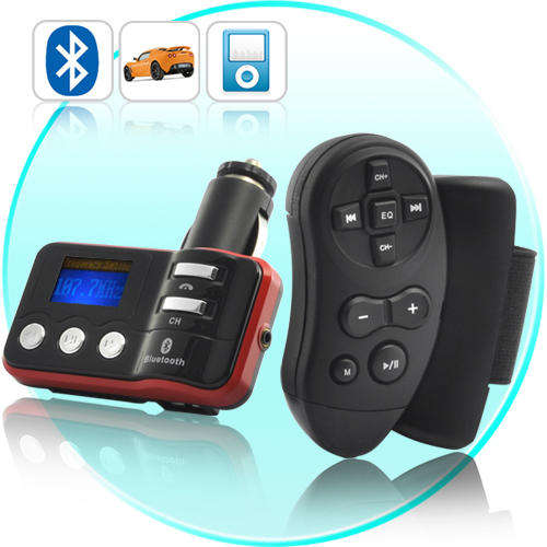 Handsfree Bluetooth Car Kit with iPod/iPhone Support