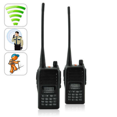 Long Range Walkie Talkie Set (UHF, 220v)