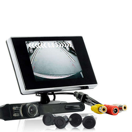 Car Parking Sensor with Wireless Camera (Complete Kit Edition) - A63-2Gen