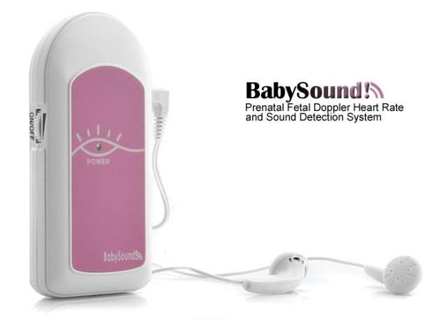 BabySound - Prenatal Fetal Doppler Heart Rate and Sound Detection System - H60