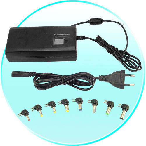 Multi-voltage AC/DC Power Adapter for Laptops + Media Devices - G74