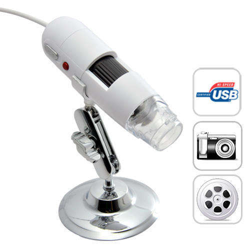 USB Digital Microscope (1.3MP, 200x Magnification) - K102