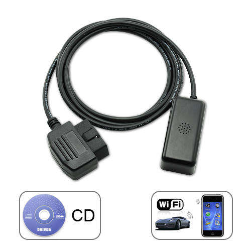 WiFi OBD-II Car Diagnostics Tool for iPad, iPhone, iPod Touch, PC Laptops - A81-2gen
