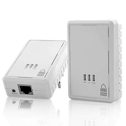 HomePlug Powerline Mini Ethernet Bridge (200Mbps) - K184