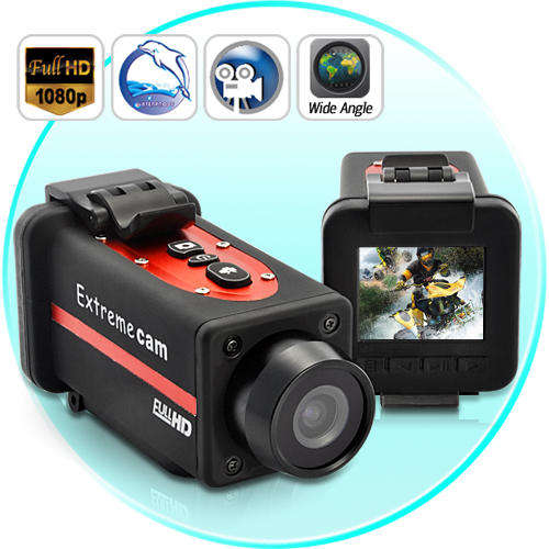 Crocolis HD - 1080P Full HD Extreme Sports Action Camera (Waterproof) - DV66-N1