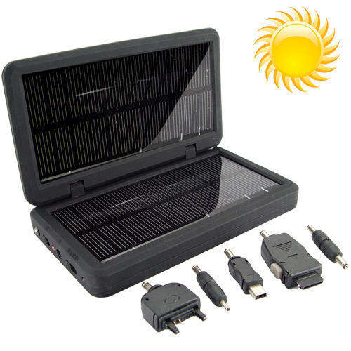Solar Battery Charger for iPods, Phones, Cameras and USB Devices - S08