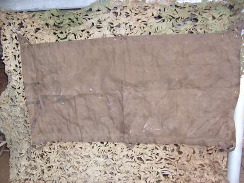 Army browns grond seil