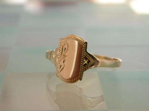 Signet Ring Size T /10