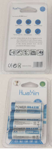 NiMH - AA Rechargable Batteries (4 Pack)