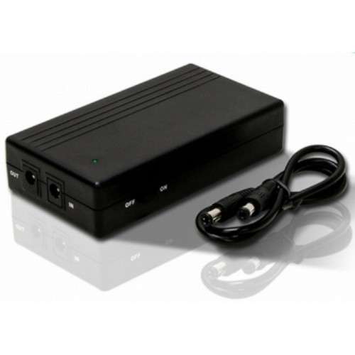 Mini DC UPS (8200mAh) Backup Battery Power Bank Supply - 12V Router, CCTV, Wifi Backup