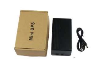 Mini DC UPS (8200mAh) Backup Battery Power Bank Supply - 12V Router, CCTV, Wifi Backup