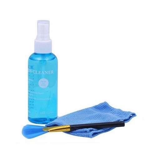 LCD Screen Cleaner with Brush and Microfiber Cloth : Cellphone, Camera, Computer, TV