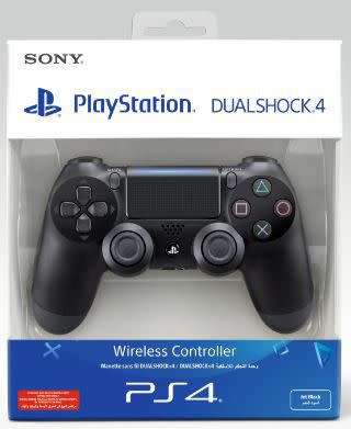 PS4 Dualshock 4 Controller - Black V2 (PS4)