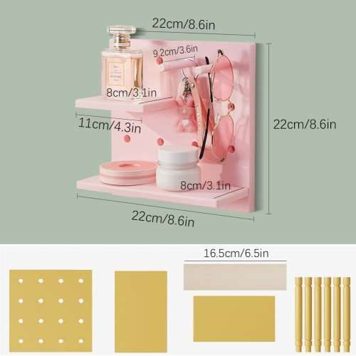 Decorative Wall Mounted Floating Shelve