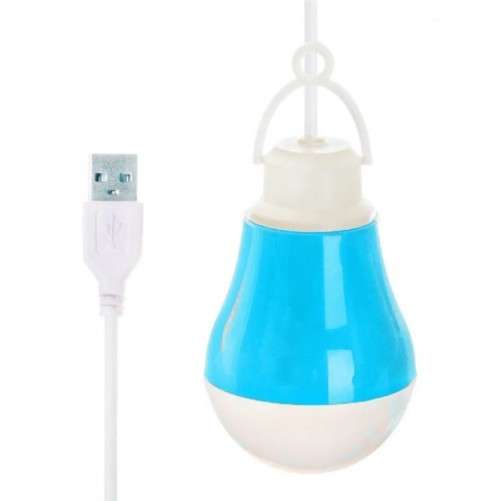 USB Powered LED Bulb 5W - 5V **emergency light backup power using power bank**