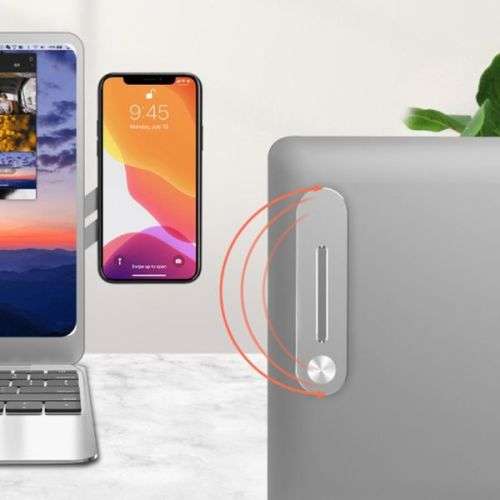Aluminum Magnetic Laptop Extension Phone Holder