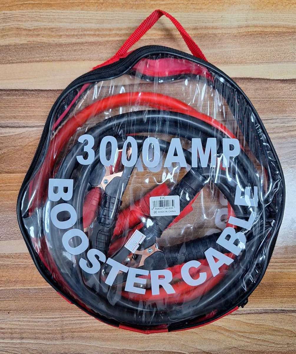 3000 AMP Batter Booster Jumper Cables Heavy Duty - 2.3m