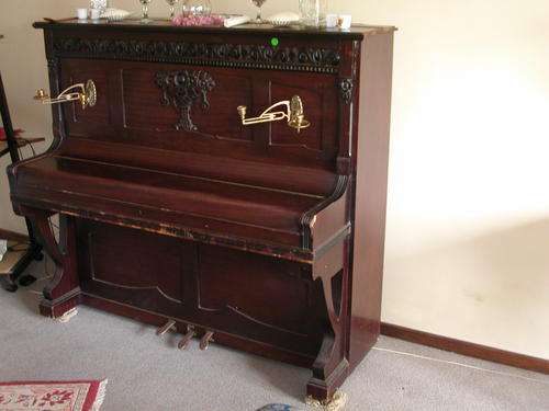 old beautiful piano