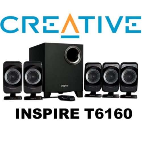 Creative Inspire T6160 5.1 Multimedia Speaker System