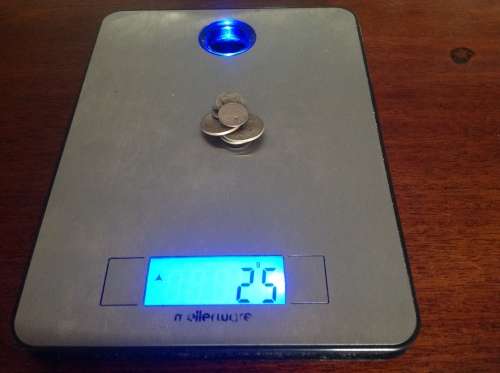 Bullion Silver 25g @ 50% and 98g @ 80%