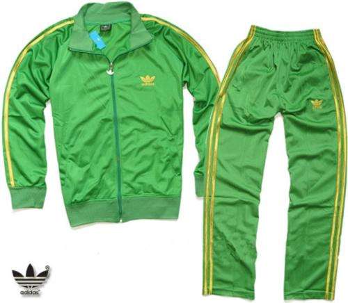 ADIDAS TRACKSUIT GREEN LARGE