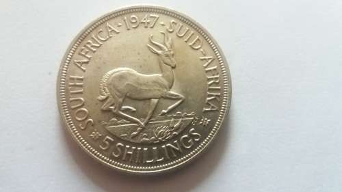 SAU 1947 5 Shilling