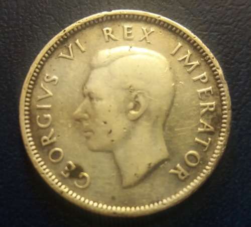 1943 Union of South Africa Shilling