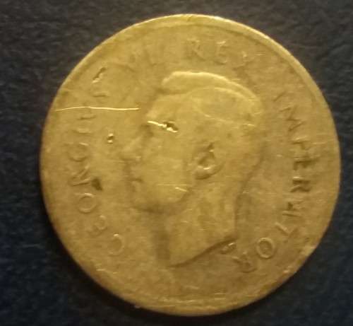 1942  Union of South Africa 3d - SAU Threepence Tickey