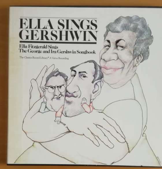 ELLA FITZGERALD   - Sings The George And Ira Gershwin Songbook 4 LP Vinyl Box Set (VG+/ VG+)