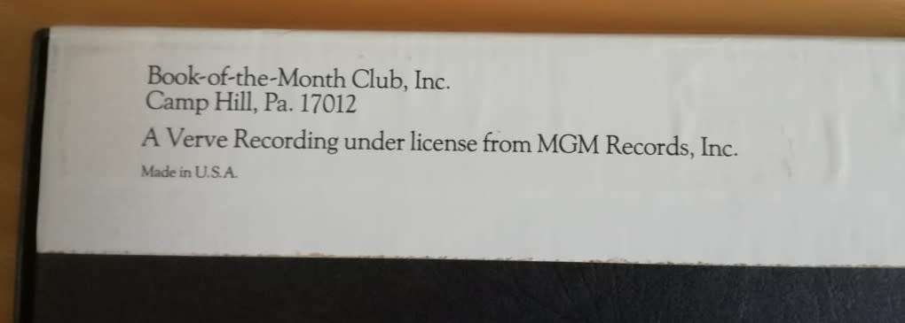 ELLA FITZGERALD   - Sings The George And Ira Gershwin Songbook 4 LP Vinyl Box Set (VG+/ VG+)