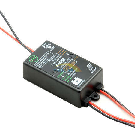 5A 12V Low Cost PWM Solar Charge Controller with LED indicators and light control