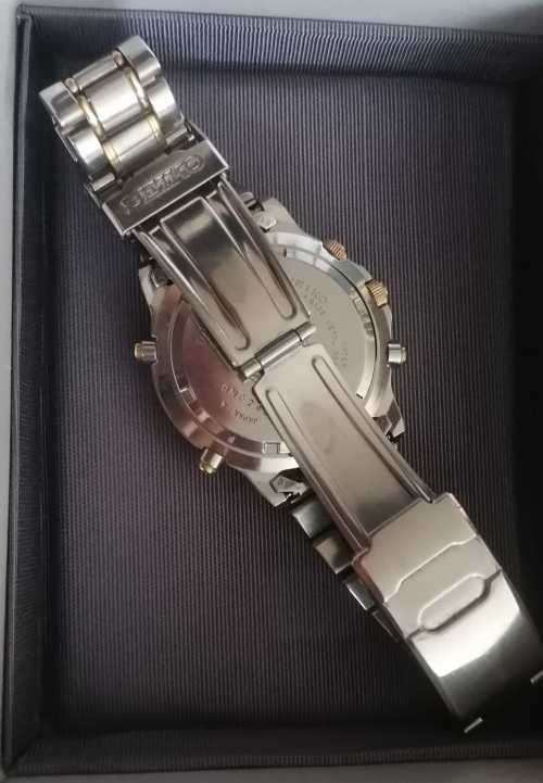 Sieko chronograph 150m sports price reduced @!!!!