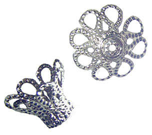 Bead Cap  8mm, pack of 20 pcs