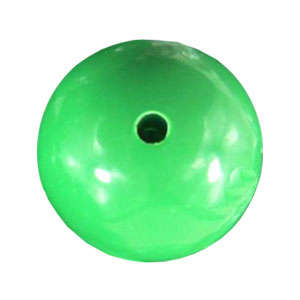 Acrylic Gumball Bead in Bright Green 5mm