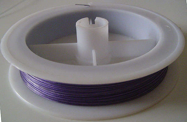 3.8mm PURPLE Tigertail (Sold per running meter) DISCOUNT PRICES WHILE STOCKS LAST