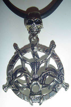 GOTH* CYBERPUNK* BIKER NECKWEAR #003 BESTSELLER!!