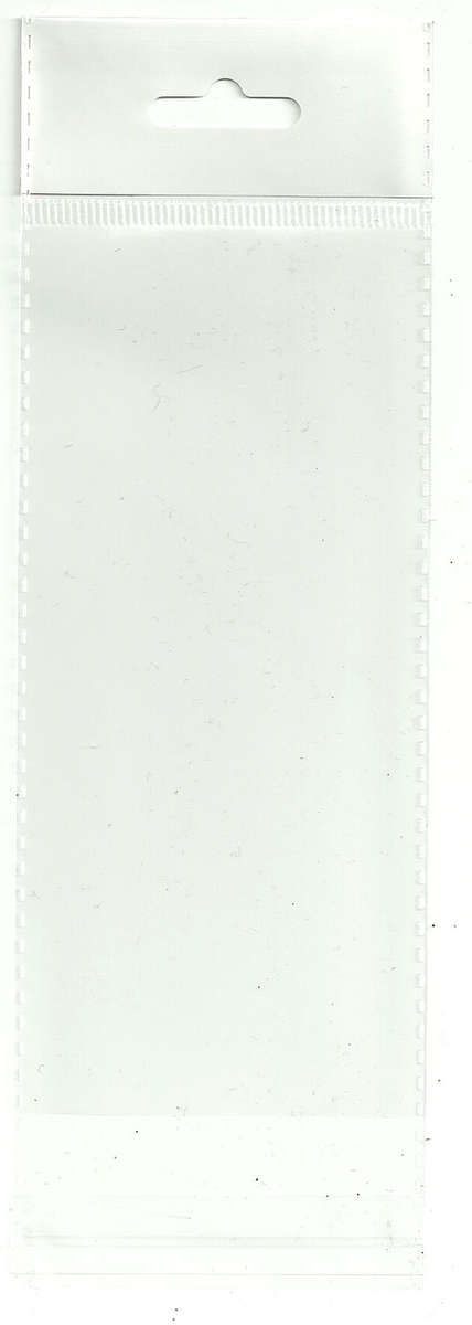 100x150mm Polypropylene Resealable Hanging Bags with Reinforced Edge