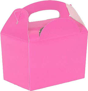 REDUCED TO CLEAR!!! - POWDER PINK 195x90x80mm Standard Cardboard Loot Box