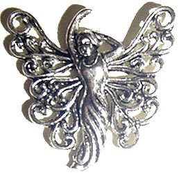 Below Cost Start on Stunning 26x25mm Tibetan Silver Fairy Multi String Connector (Lead Free)