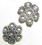 12mm Tibetan Silver Bead Cap