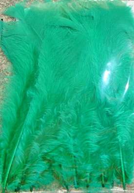 30pc Feather Pendant Starter Kit in EMERALD (For Earrings, DreamCatchers, Mobiles, Pendants)