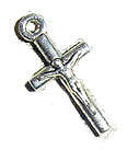 18mm Tibetan Silver Crucifix Charm