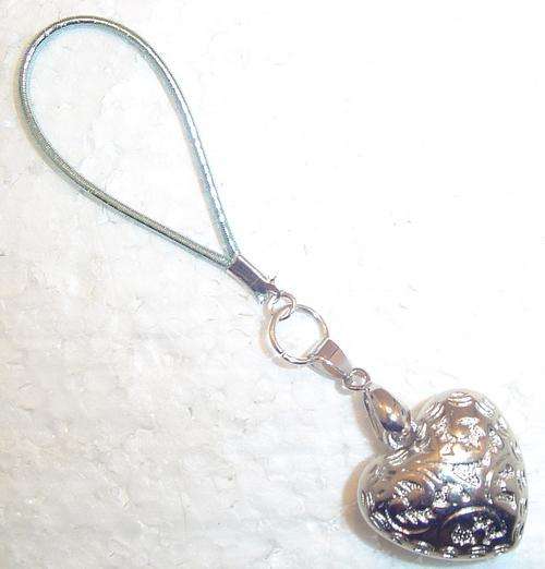 Silver and Metallic Blue Elasticated Lanyard