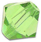 TIME WARP ~oOo~SUPER~oOo~ SPECIAL: WOW!!!   6mm Shade of Green Glass Crystal Facetted Bicone