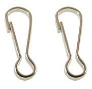 Super Low Pricing on 13mm Silver Metal Spring Hook Clasp