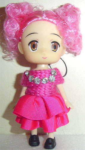 Cute Collectable Glamour Girlz Keyring - VERONICA - Collect them all!