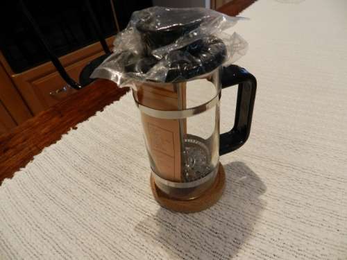 Vintage Bistro Coffee Plunger. Made in France