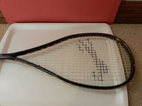 Vintage Slazenger Mystique Carbo Squash Racquet.